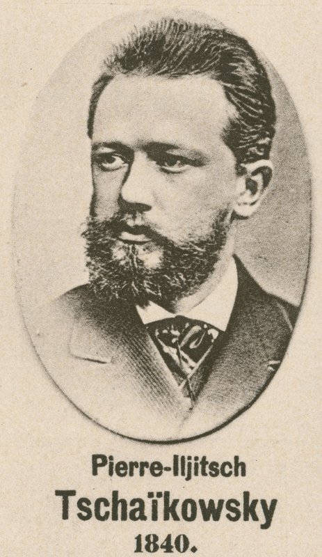 Pierre-Ilyich Tjajkovskij (gravyr) av English School