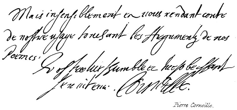 Pierre Corneille av English School