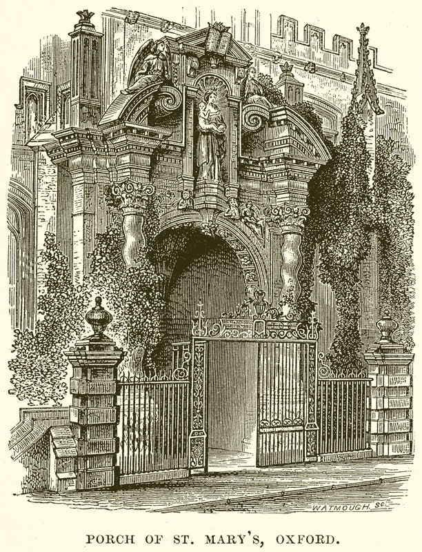 Porch of St. Marys, Oxford av English School