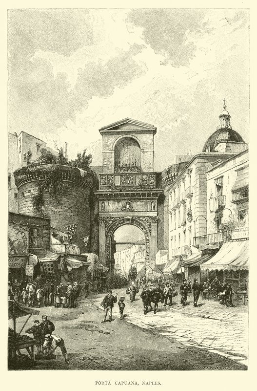 Porta Capuana, Neapel av English School