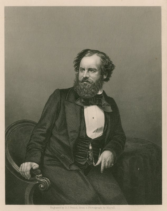 Porträtt av Albert Smith av English School