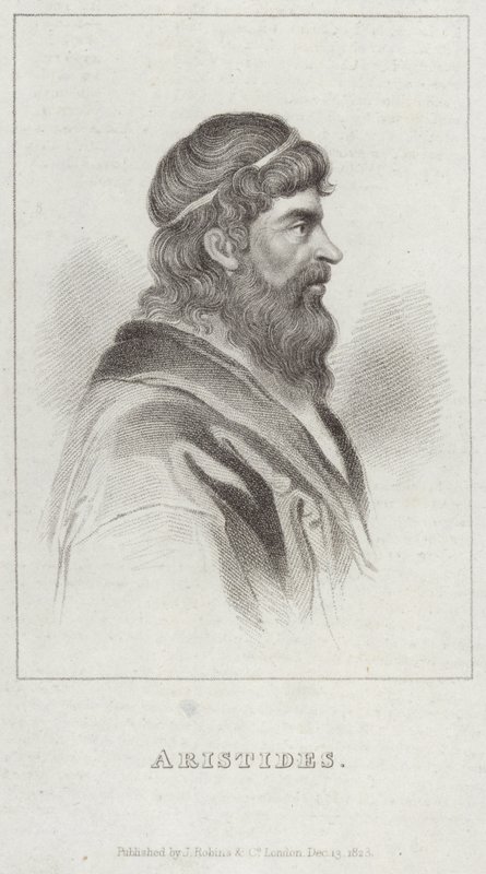 Porträtt av Aristides av English School