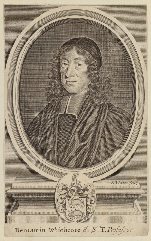 Porträtt av Benjamin Whichcote av English School
