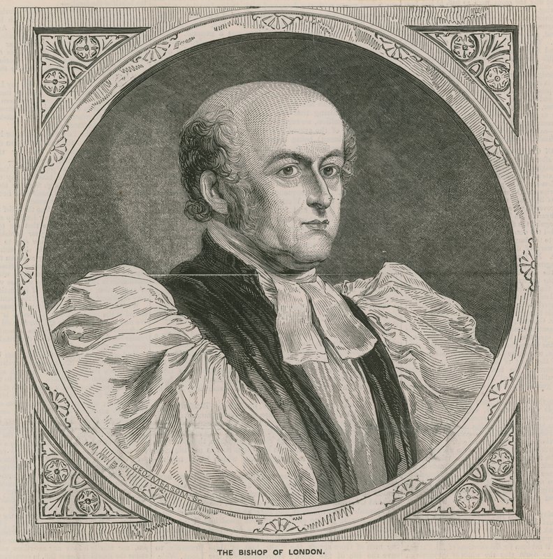 Porträtt av Charles Blomfield av English School