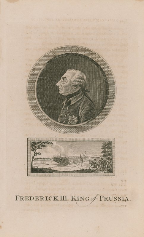 Porträtt av Fredrik III av English School