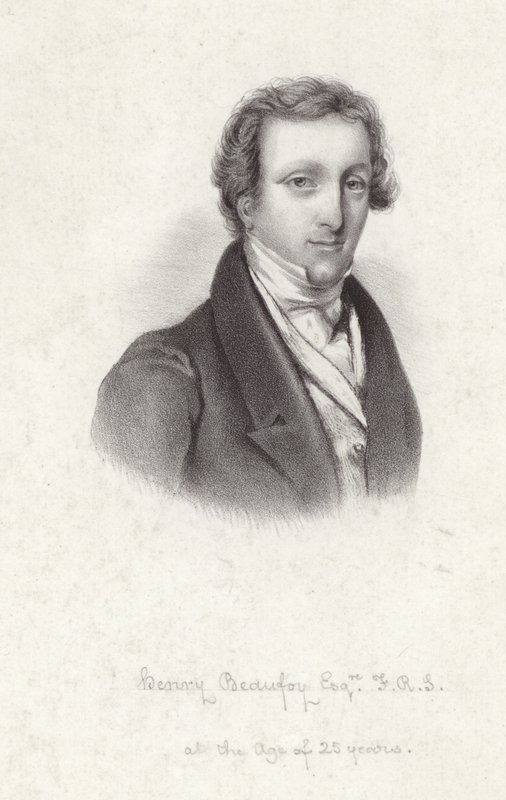 Porträtt av Henry Beaufoy av English School