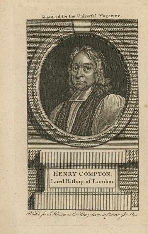 Porträtt av Henry Compton av English School
