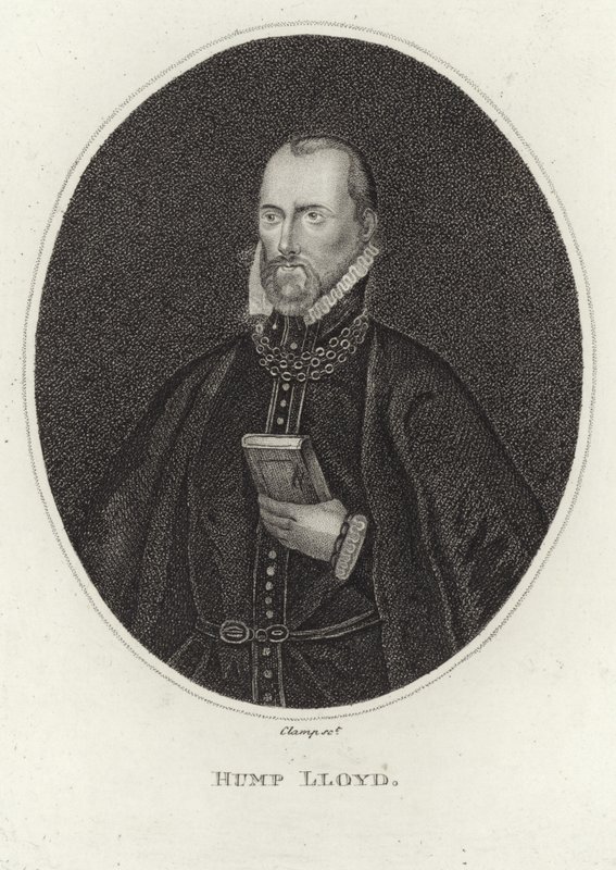 Porträtt av Humphrey Lloyd av English School