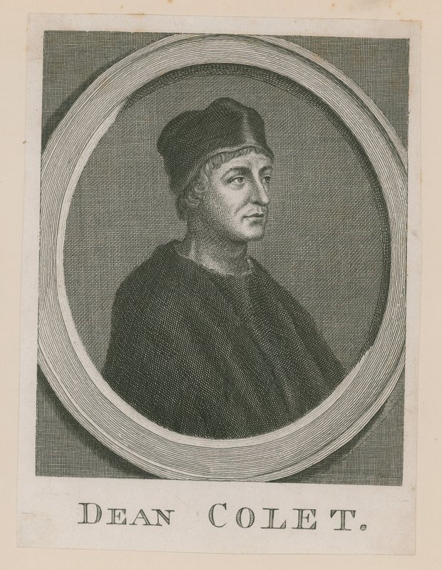 Porträtt av John Colet av English School