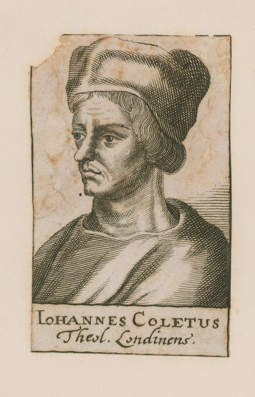 Porträtt av John Colet av English School
