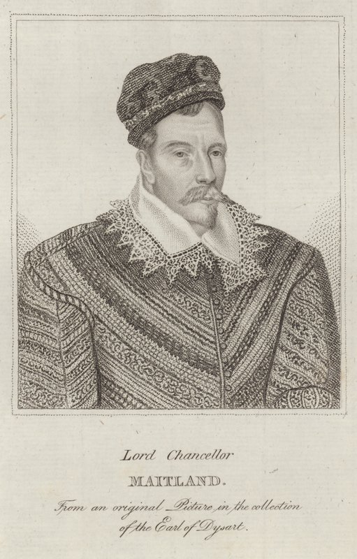 Porträtt av John Maitland av English School