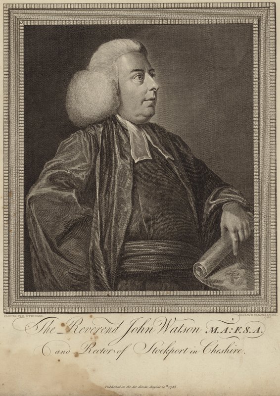 Porträtt av John Watson av English School