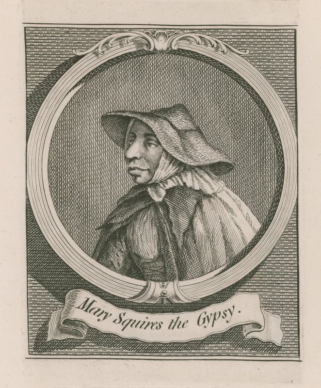 Porträtt av Mary Squires av English School