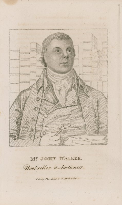 Porträtt av Mr John Walker av English School