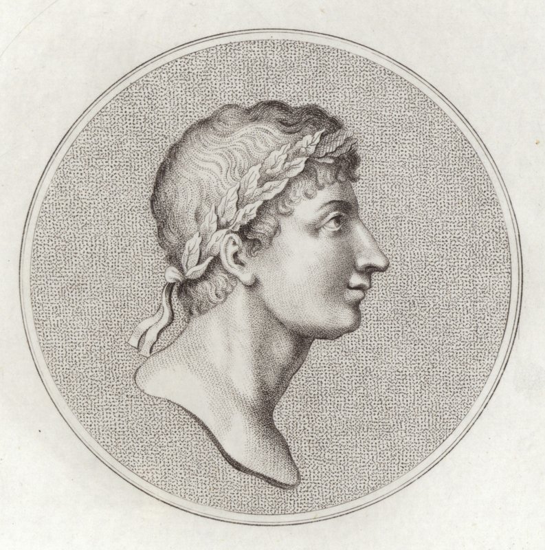 Porträtt av Ovidius av English School