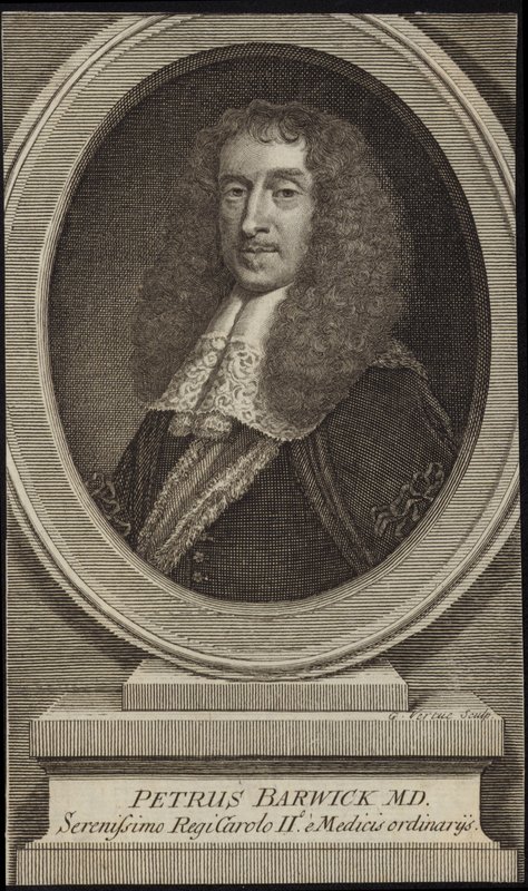 Porträtt av Peter Barwick av English School