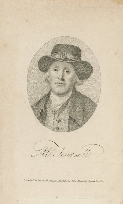 Porträtt av Richard Tattersall av English School