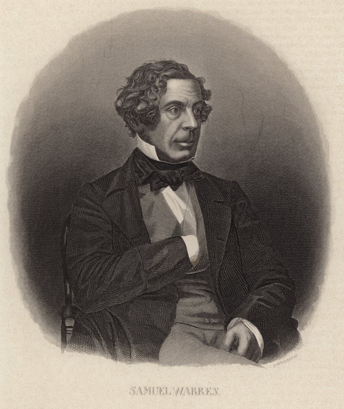 Porträtt av Samuel Warren av English School