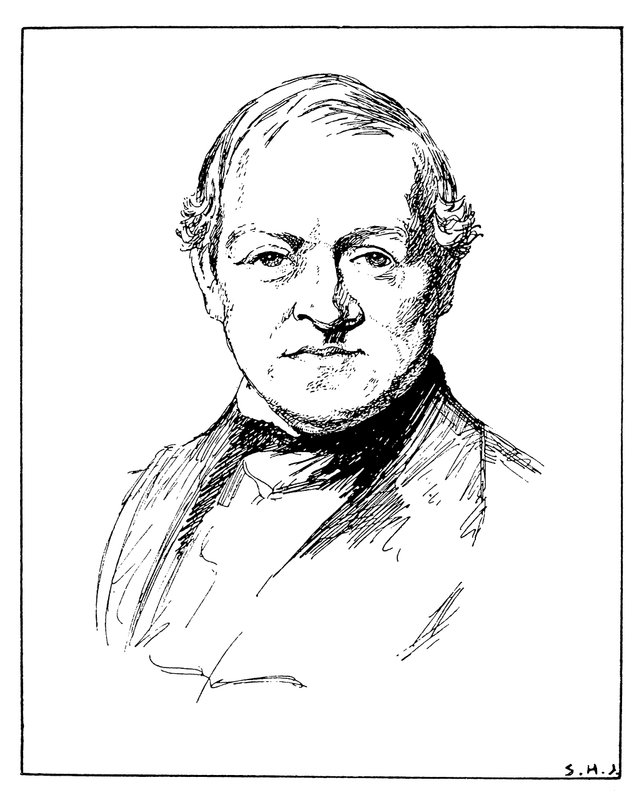 Porträtt av Sir Charles Wheatstone av English School
