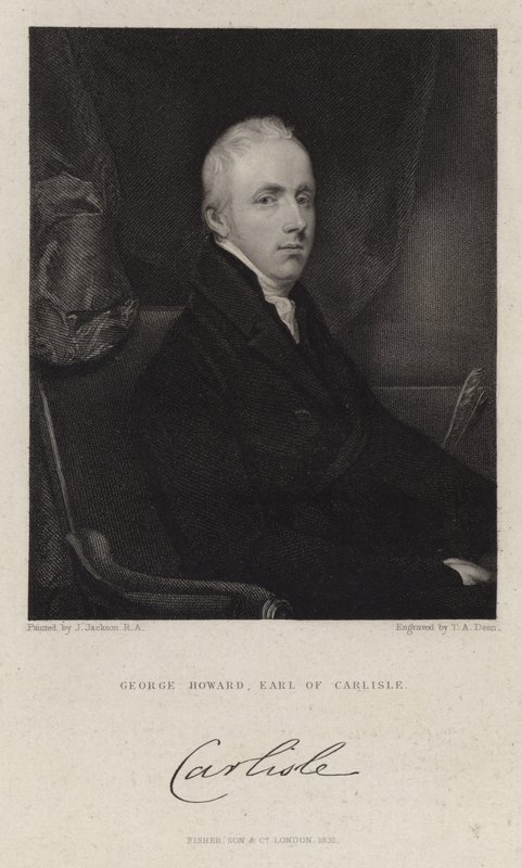 Porträtt av Sir George Howard av English School