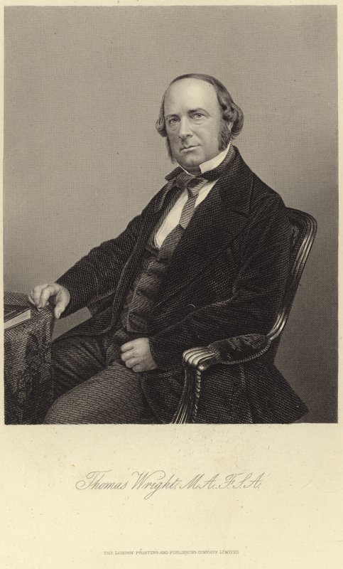 Porträtt av Thomas Wright av English School