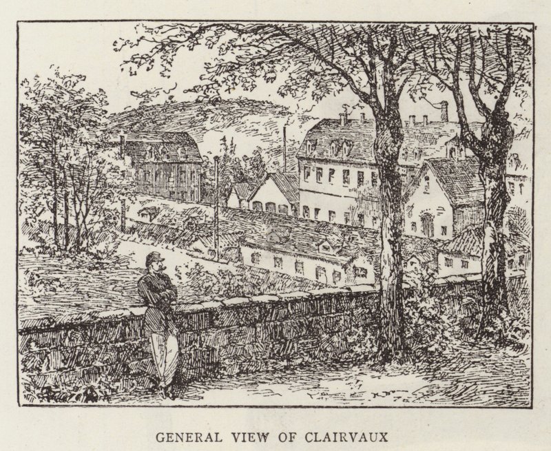 Prins Krapotkine i Clairvaux (gravyr) av English School