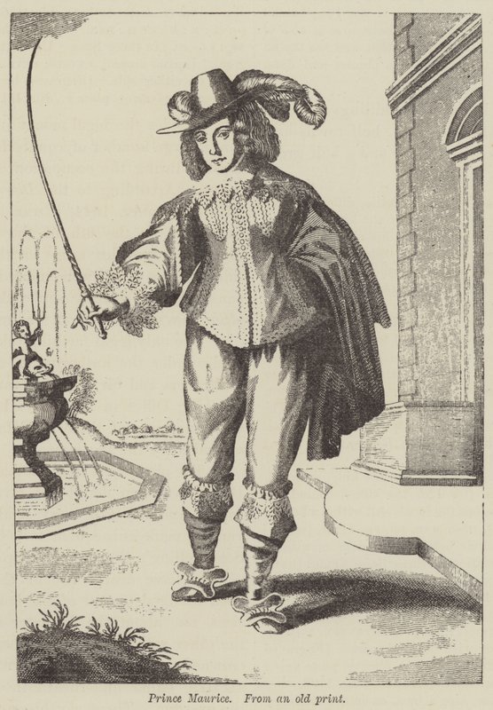 Prins Maurice (gravyr) av English School