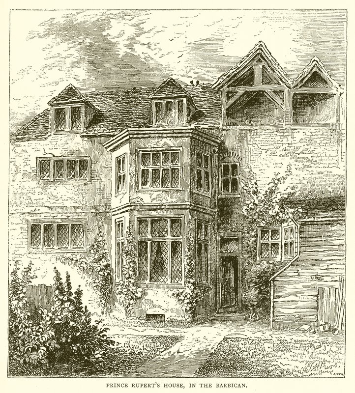 Prince Ruperts House, i Barbican av English School