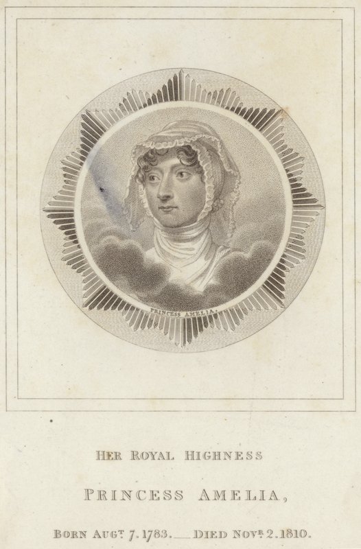 Prinsessan Amelia av Storbritannien av English School