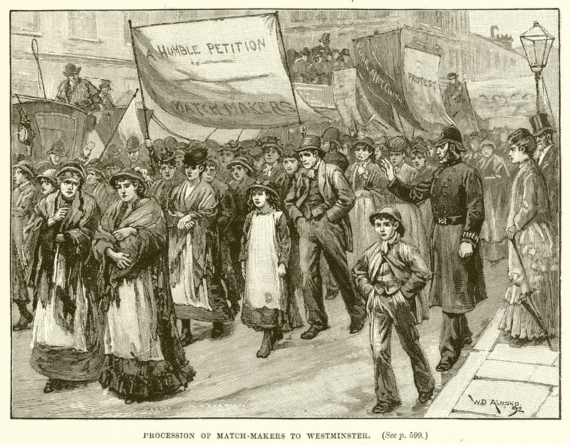 Procession av matchmakers till Westminster av English School