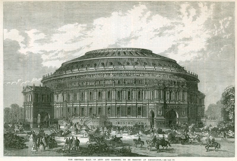Föreslagna Royal Albert Hall av English School
