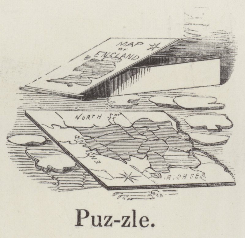 Pussel (gravyr) av English School