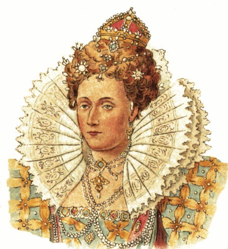 Drottning Elizabeth I av English School