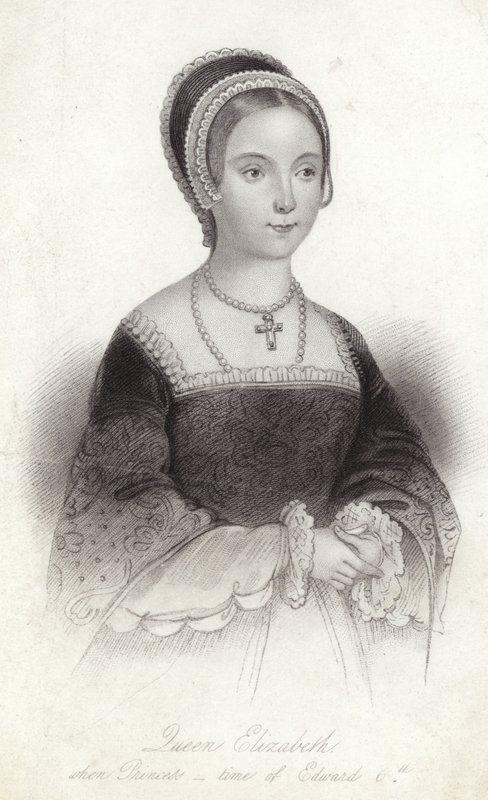 Drottning Elizabeth I av England av English School