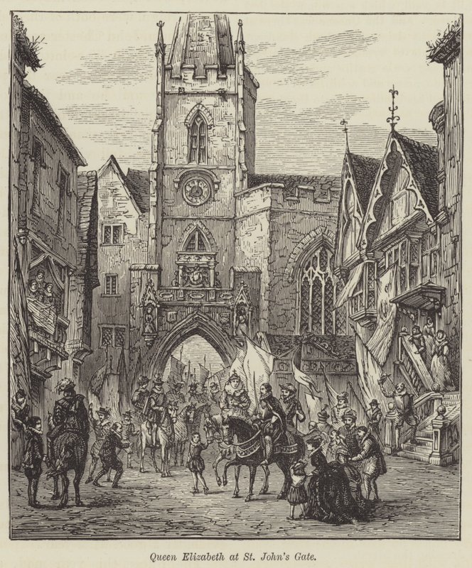 Drottning Elizabeth vid St John