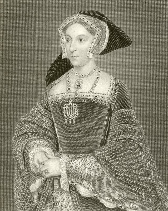 Drottning Jane Seymour av English School