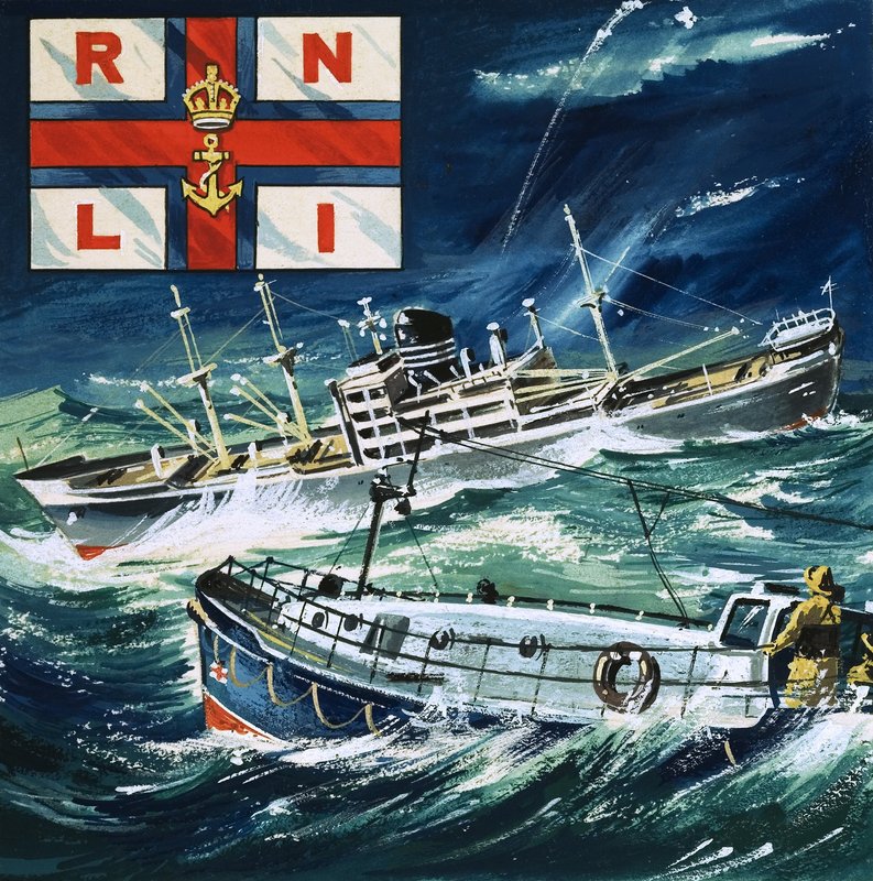 R.N.L.I. Royal Naval Lifeboat Institution av English School