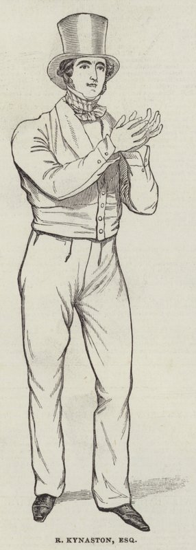 R Kynaston, Esquire (gravyr) av English School