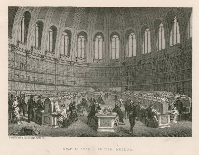Lässal i British Museum av English School