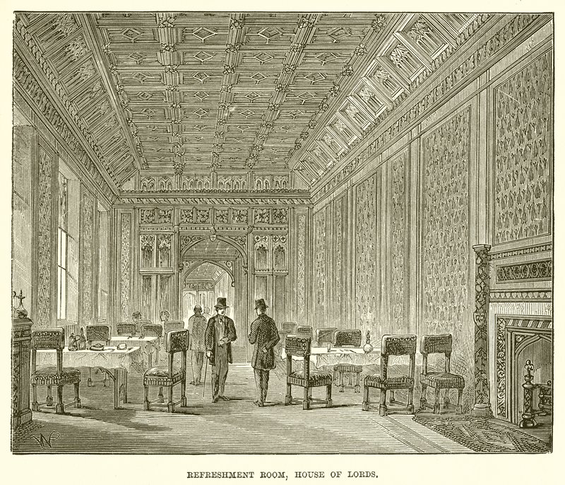 Refreshment Room, House of Lords av English School