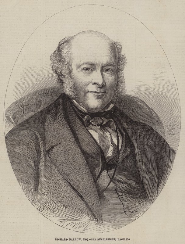 Richard Barrow, Esquire (gravyr) av English School