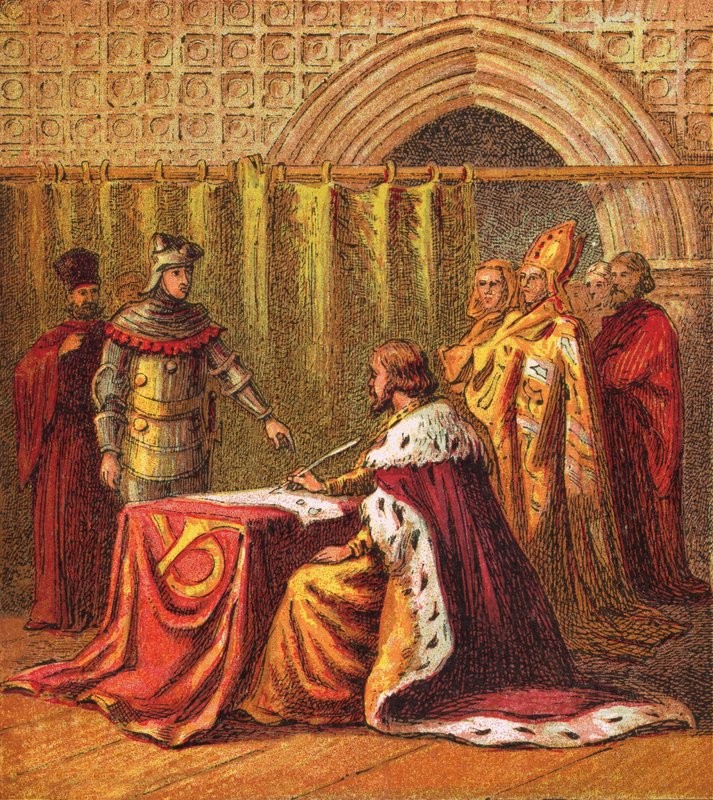 Richard II abdikerar av English School