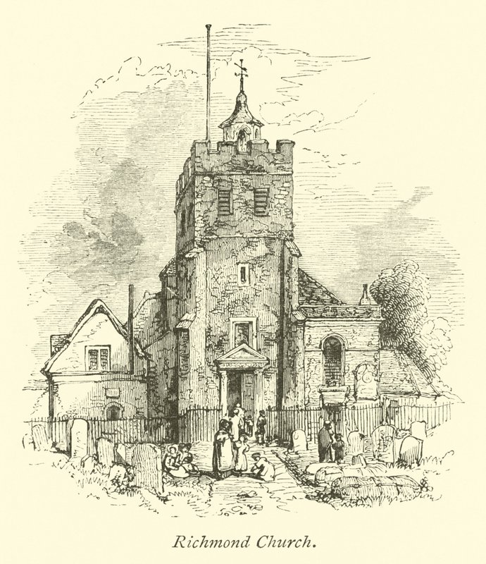 Richmond kyrka av English School
