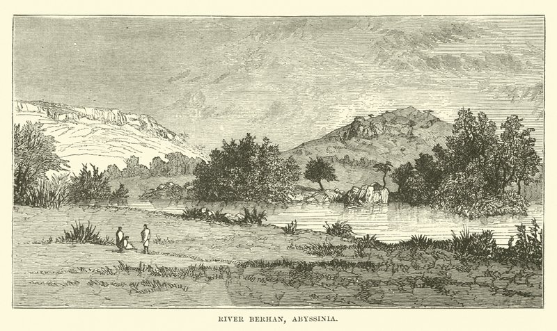 Floden Berhan, Abessinien av English School