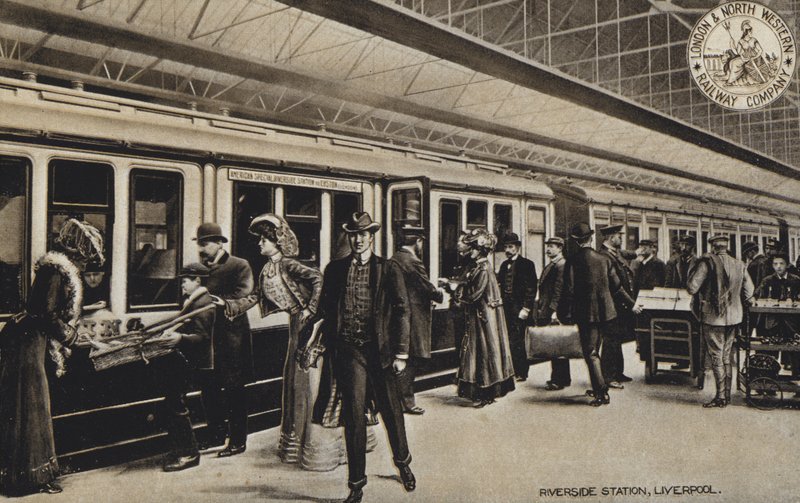 Riverside Station, Liverpool av English School