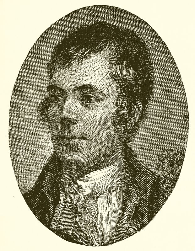 Robert Burns av English School