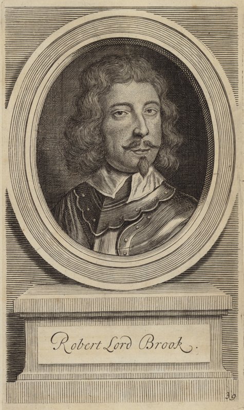 Robert Lord Brooke av English School