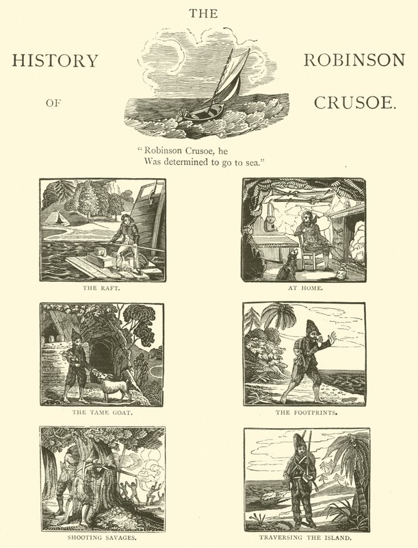 Robinson Crusoe av English School