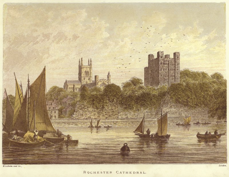 Rochester Cathedral i Rochester av English School