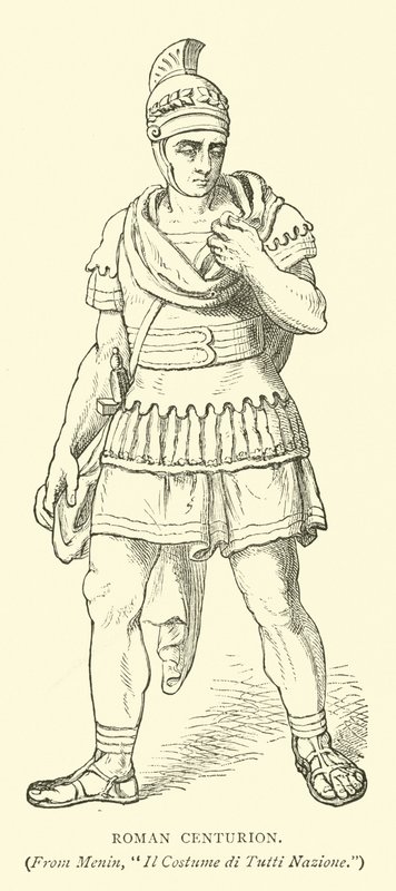 romersk centurion av English School